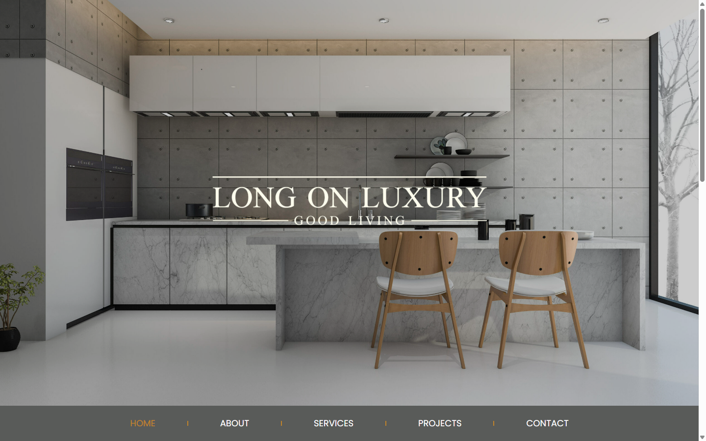Long On Luxury website