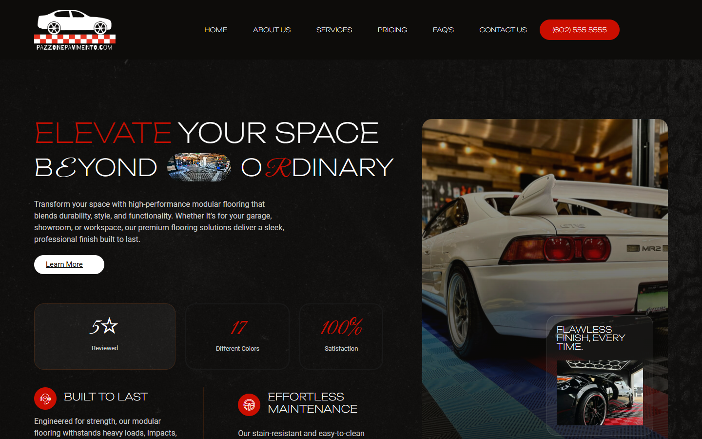 Pazzone Pavimento website
