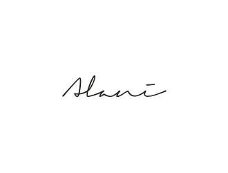 Alani logo design, concept 5