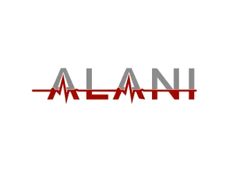 Alani logo design, concept 6