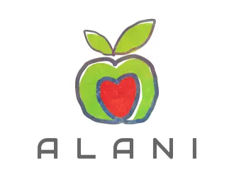 Alani logo design, concept 68