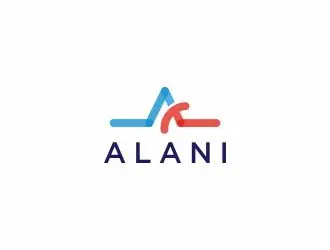 Alani logo design, concept 101