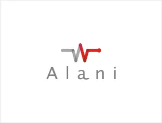 Alani logo design, concept 105