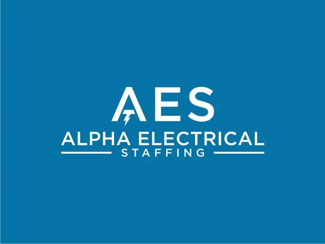 Alpha Electrical Staffing logo design, concept 10