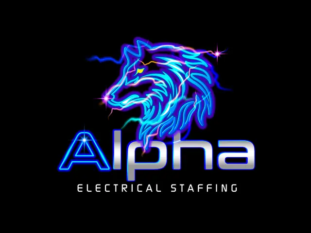 Alpha Electrical Staffing logo design, concept 24