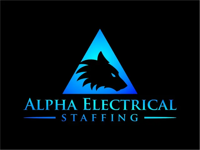 Alpha Electrical Staffing logo design, concept 28