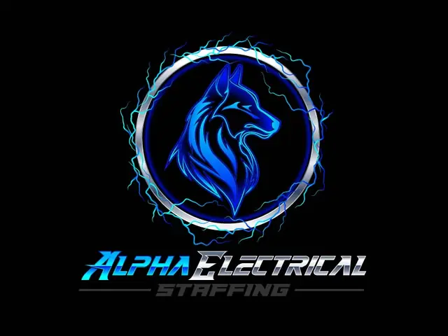 Alpha Electrical Staffing logo design, concept 30