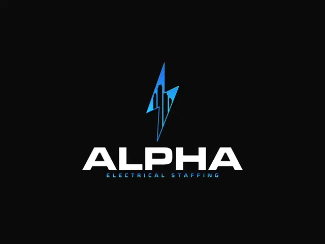 Alpha Electrical Staffing logo design, concept 67