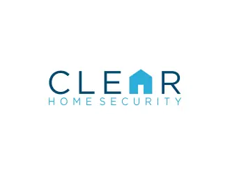 Clear Home Security logo design, concept 8