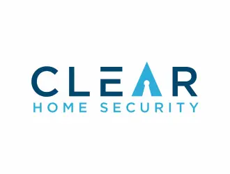 Clear Home Security logo design, concept 18