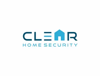 Clear Home Security logo design, concept 24