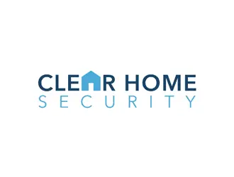 Clear Home Security logo design, concept 32