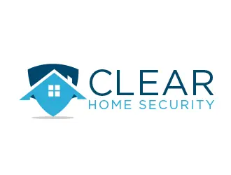 Clear Home Security logo design, concept 68