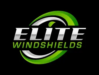 Elite Windshields logo design, concept 12