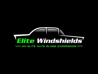 Elite Windshields logo design, concept 22