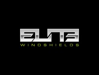 Elite Windshields logo design, concept 42