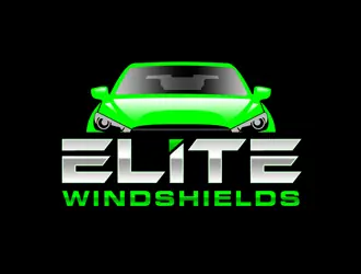 Elite Windshields logo design, concept 44