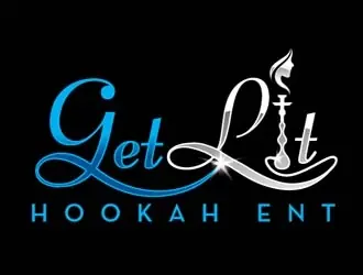 Get Lit Hookah Ent logo design, concept 37