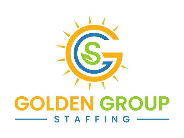 Golden Group Staffing logo design, concept 5