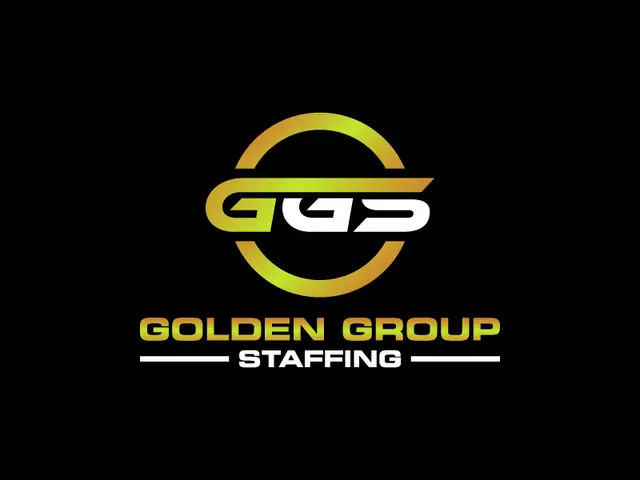 Golden Group Staffing logo design, concept 15