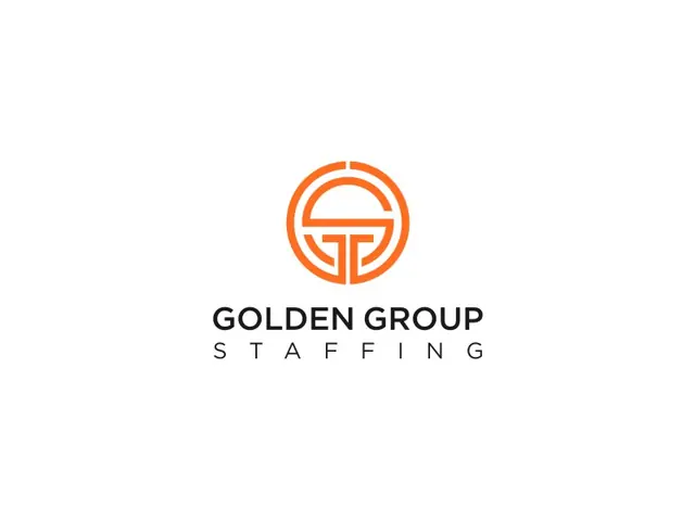 Golden Group Staffing logo design, concept 20