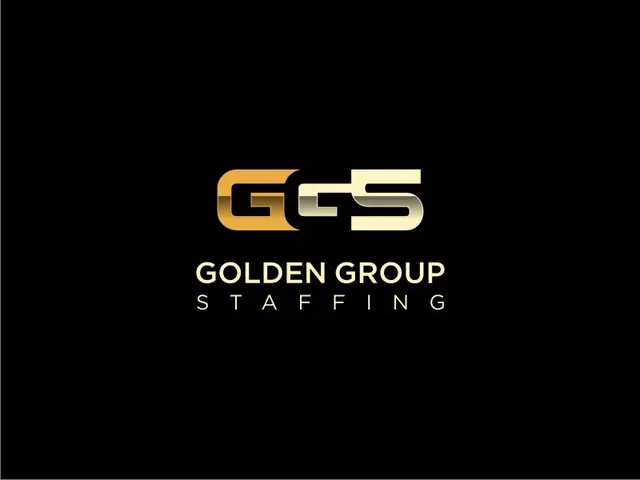 Golden Group Staffing logo design, concept 22