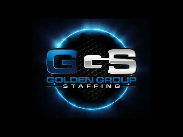 Golden Group Staffing logo design, concept 24