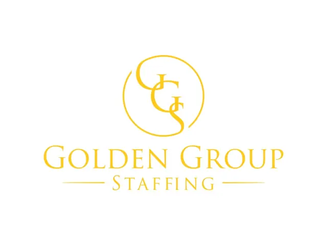 Golden Group Staffing logo design, concept 49
