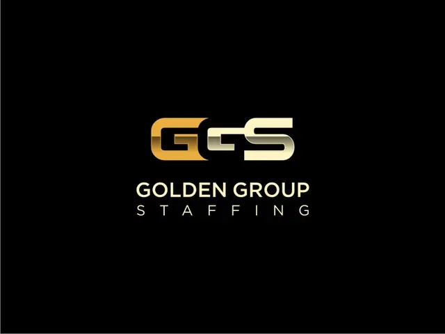Golden Group Staffing logo design, concept 61
