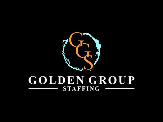 Golden Group Staffing logo design, concept 76