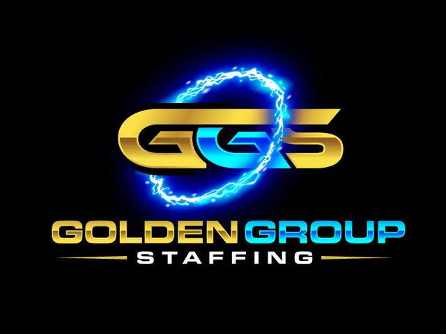Golden Group Staffing logo design, concept 108