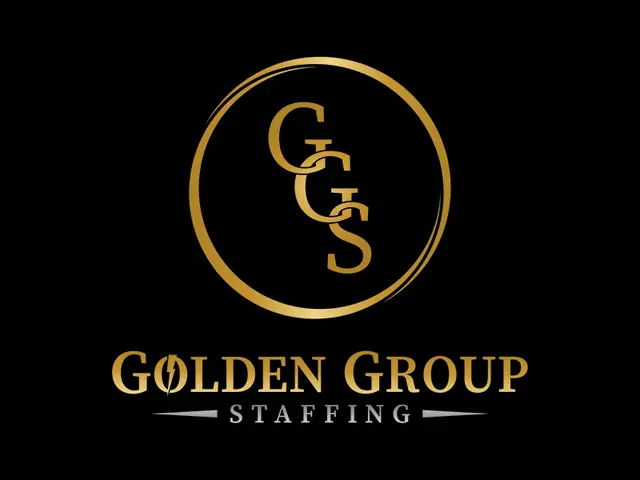 Golden Group Staffing logo design, concept 111