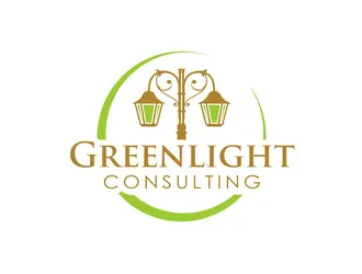 Greenlight Consulting logo design, concept 3