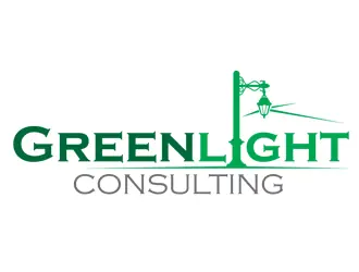 Greenlight Consulting logo design, concept 7
