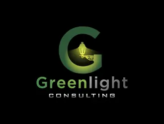 Greenlight Consulting logo design, concept 25