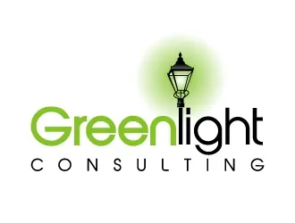 Greenlight Consulting logo design, concept 26