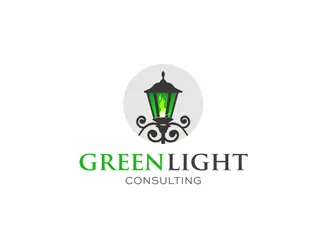 Greenlight Consulting logo design, concept 43
