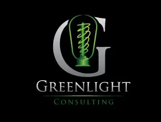 Greenlight Consulting logo design, concept 56