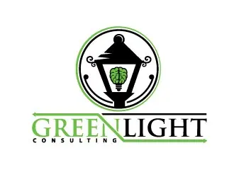 Greenlight Consulting logo design, concept 58