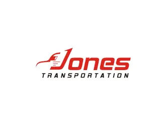 Jones Transportation logo design, concept 5