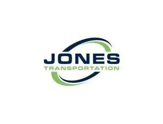 Jones Transportation logo design, concept 6