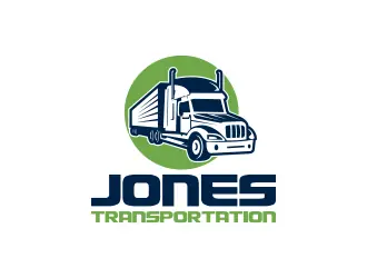 Jones Transportation logo design, concept 31