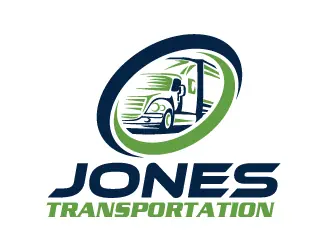 Jones Transportation logo design, concept 34