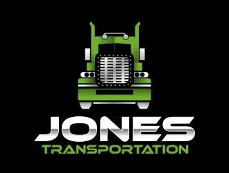 Jones Transportation logo design, concept 36