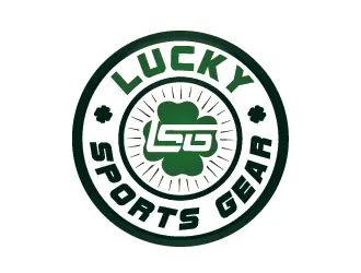 Lucky Sports Gear logo design, concept 9