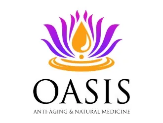 Oasis Anti-Aging logo design, concept 16