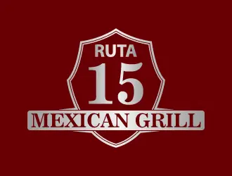 Ruta 15 Mexican Grill logo design, concept 10