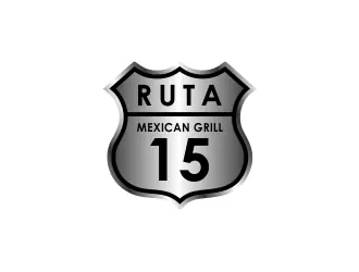 Ruta 15 Mexican Grill logo design, concept 41