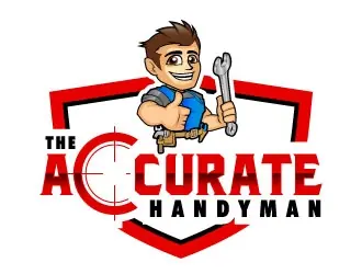 The Accurate Handyman logo design, concept 25