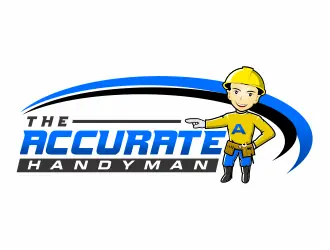 The Accurate Handyman logo design, concept 26